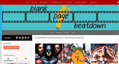 Desktop Screenshot of blankpagebeatdown.com
